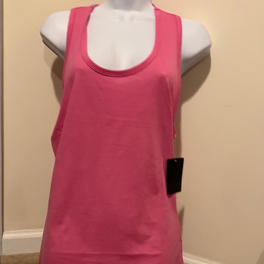 NWT Studio 33 Women's Pink Tank Top in Size Large